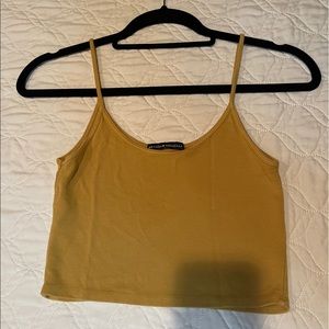 Brandy Melville cropped spaghetti strap top